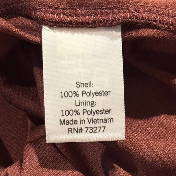 Top Sheer Retro Whimsigoth Pin Up Feminine Soft Grunge Romantic Boho Brown 4X - Picture 4 of 6